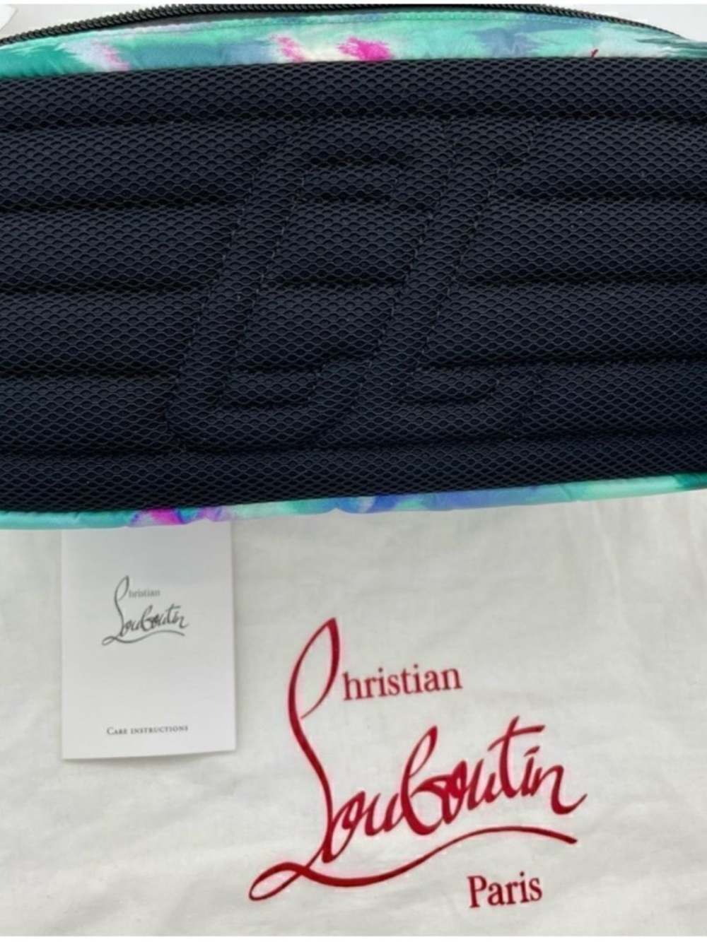 Unisex, Christian, Louboutin, loubideal adjustable belt bag made in Italy - Picture 5 of 7